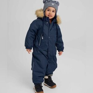 AS NEW - Reima - Toddler ReimaTec Waterproof Snowsuit with Fur Trim